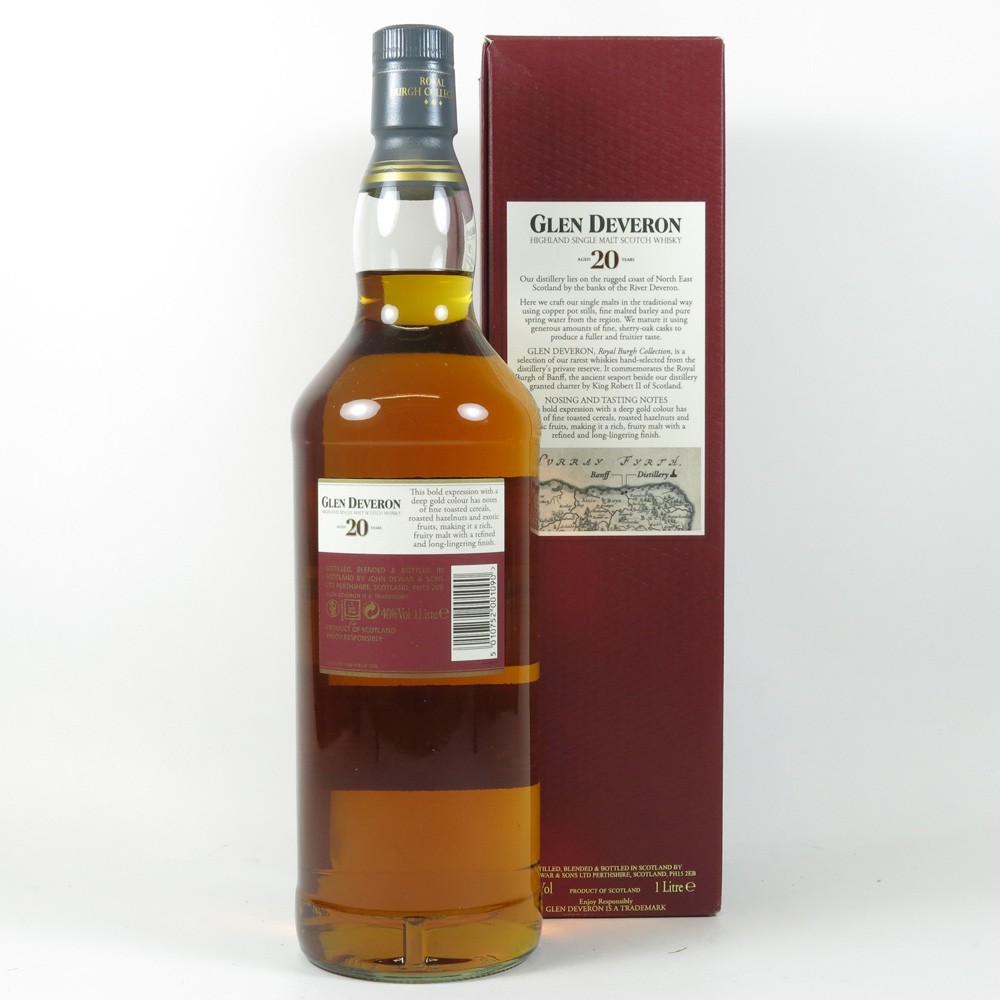 Glen Deveron 20 Year Old 1 Litre (Travel Retail Exclusive) Whisky