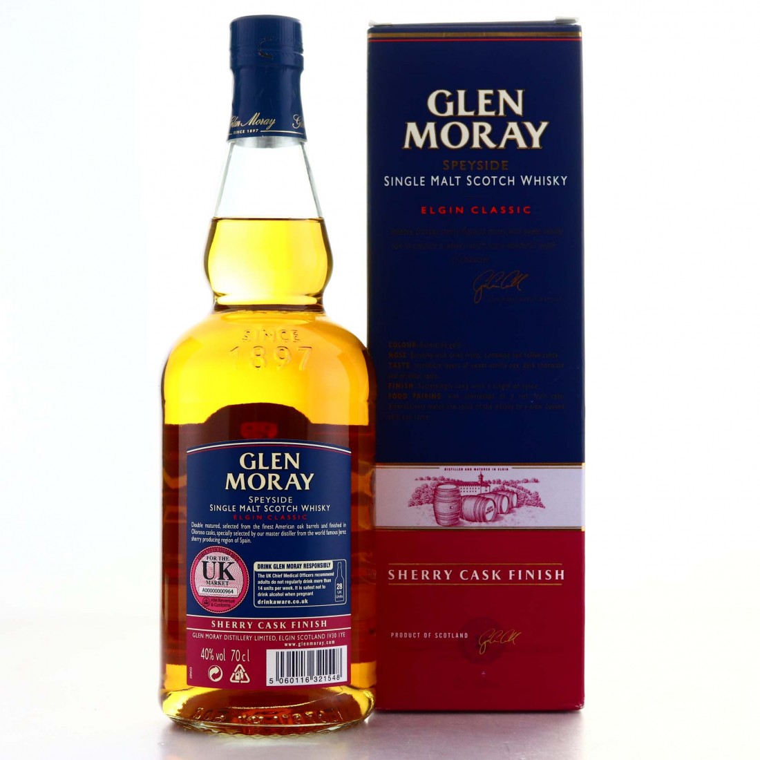 Glen Moray Sherry Cask Finish Whisky Auctioneer