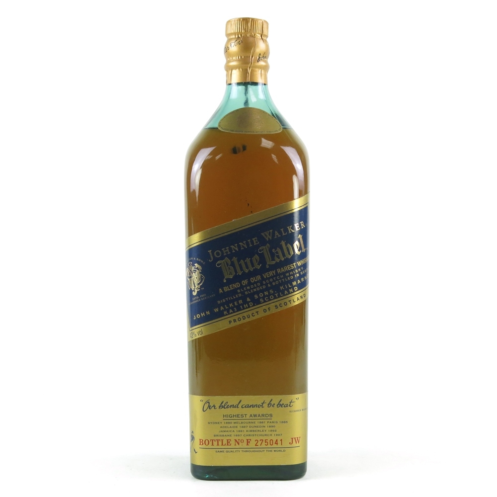Johnnie Walker Blue Label 1 Litre Whisky Auctioneer