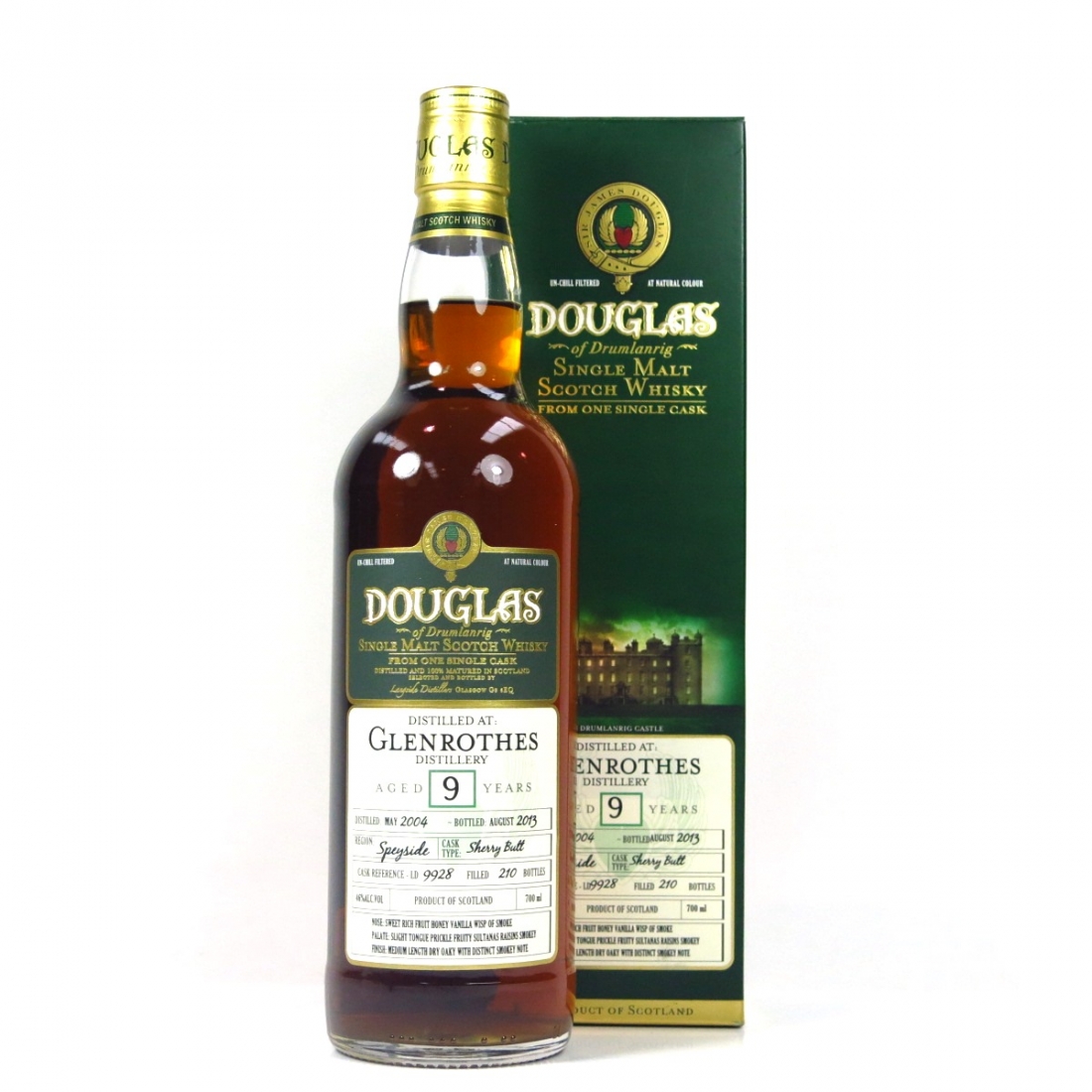 Glenrothes 2004 Douglas of Drumlanrig 9 Year Old Whisky Auctioneer