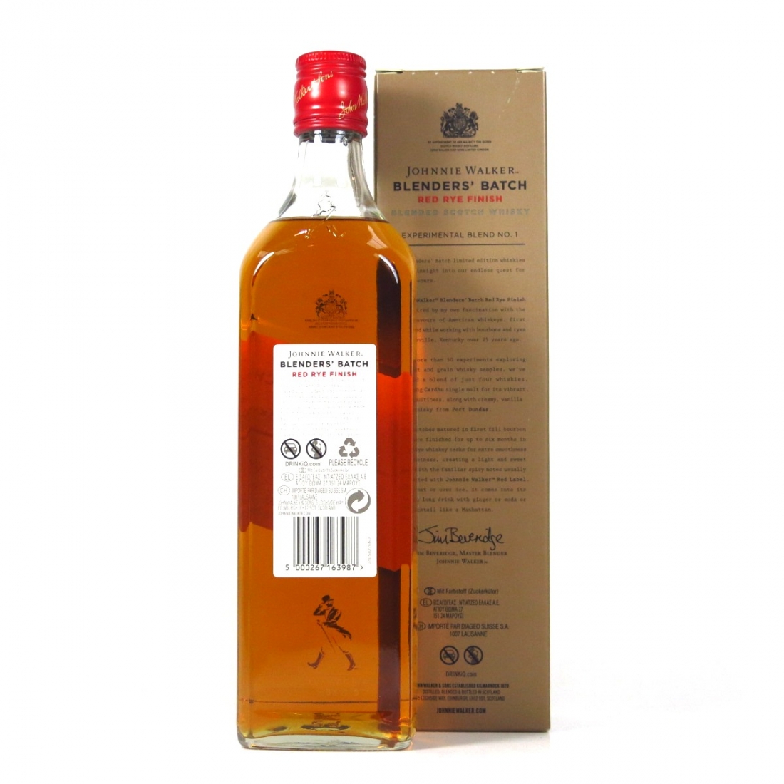 Johnnie Walker Blenders' Batch Red Rye Finish Batch 1 Whisky Auctioneer