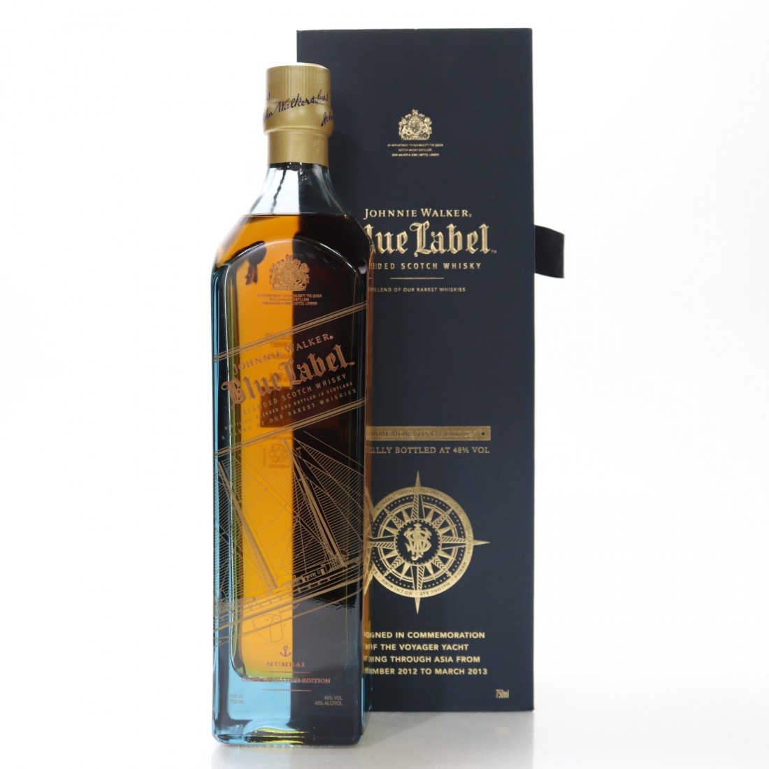 Johnnie Walker Blue Label Mumbai Voyager Whisky Auctioneer