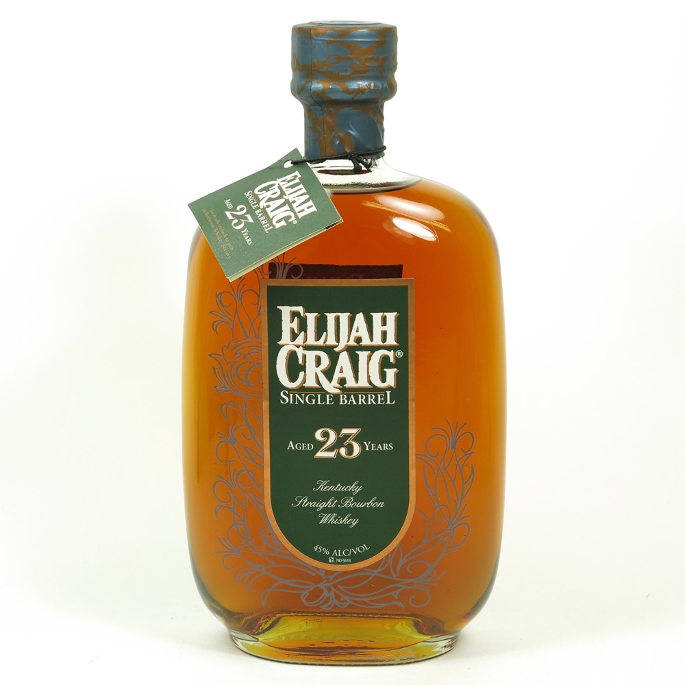 Elijah Craig 23 Year Old Single Barrel Whisky Auctioneer