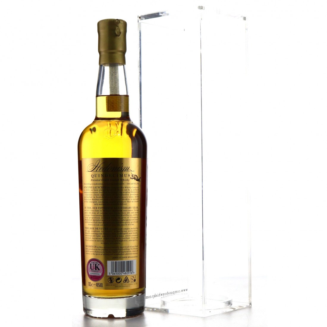 Compass Box Hedonism Quindecimus Whisky Auctioneer