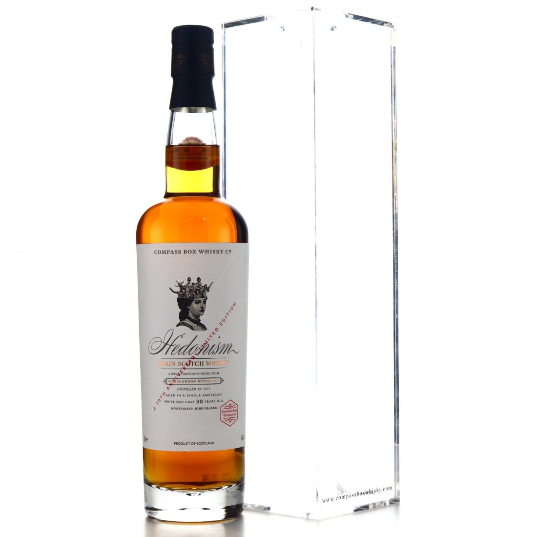 Invergordon 1971 Compass Box Hedonism 38 Year Old / 10th Anniversary