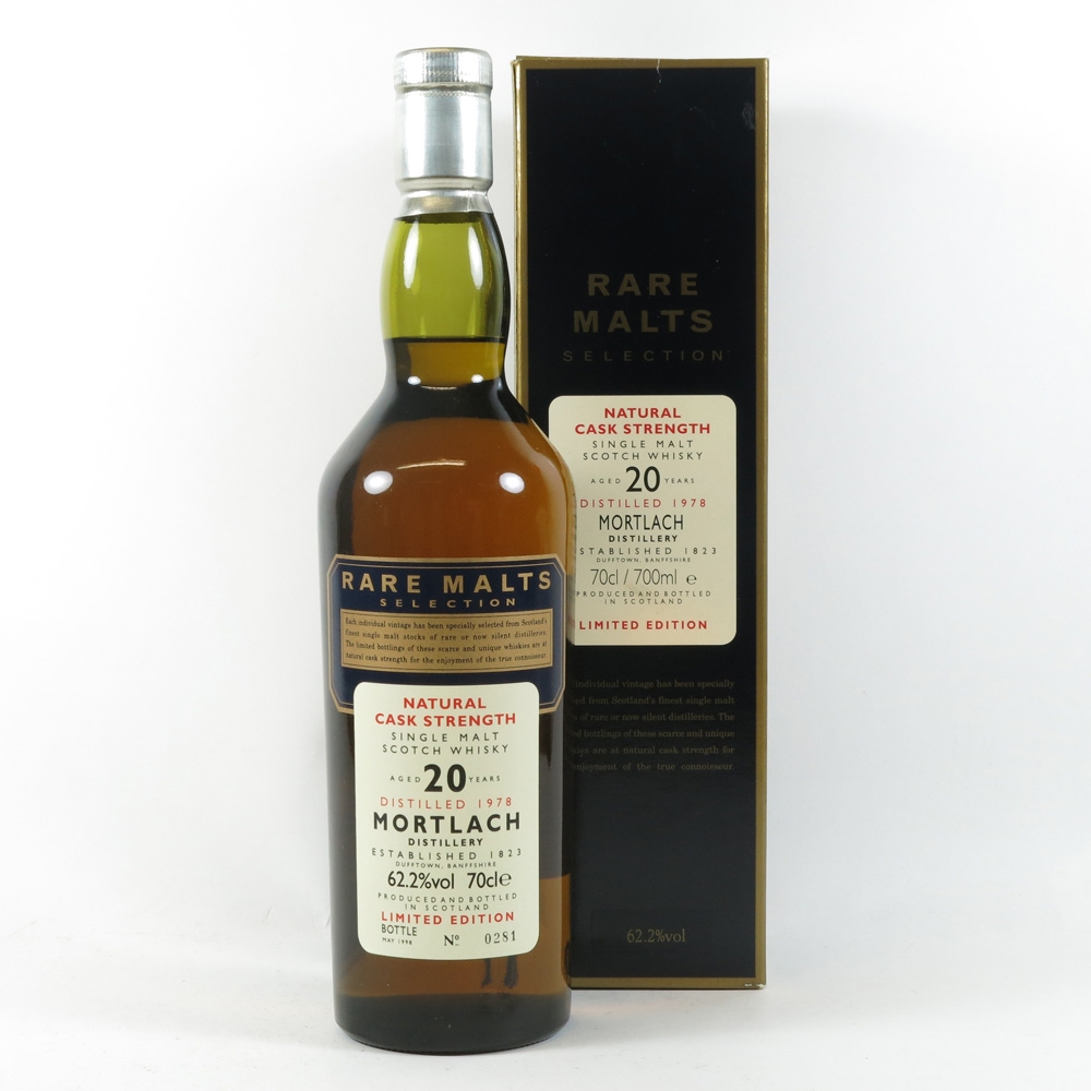 Mortlach 1978 Rare Malt 20 Year Old Whisky Auctioneer
