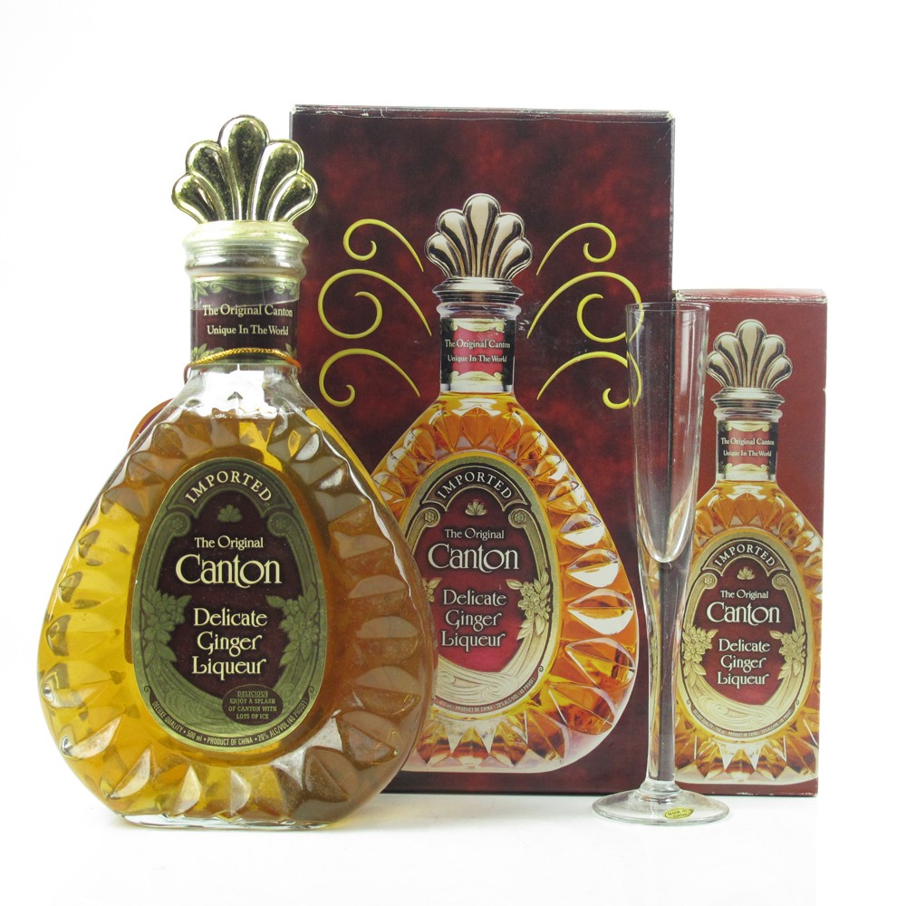 Canton Delicate Ginger Liqueur 199295 Including Cocktail Book and