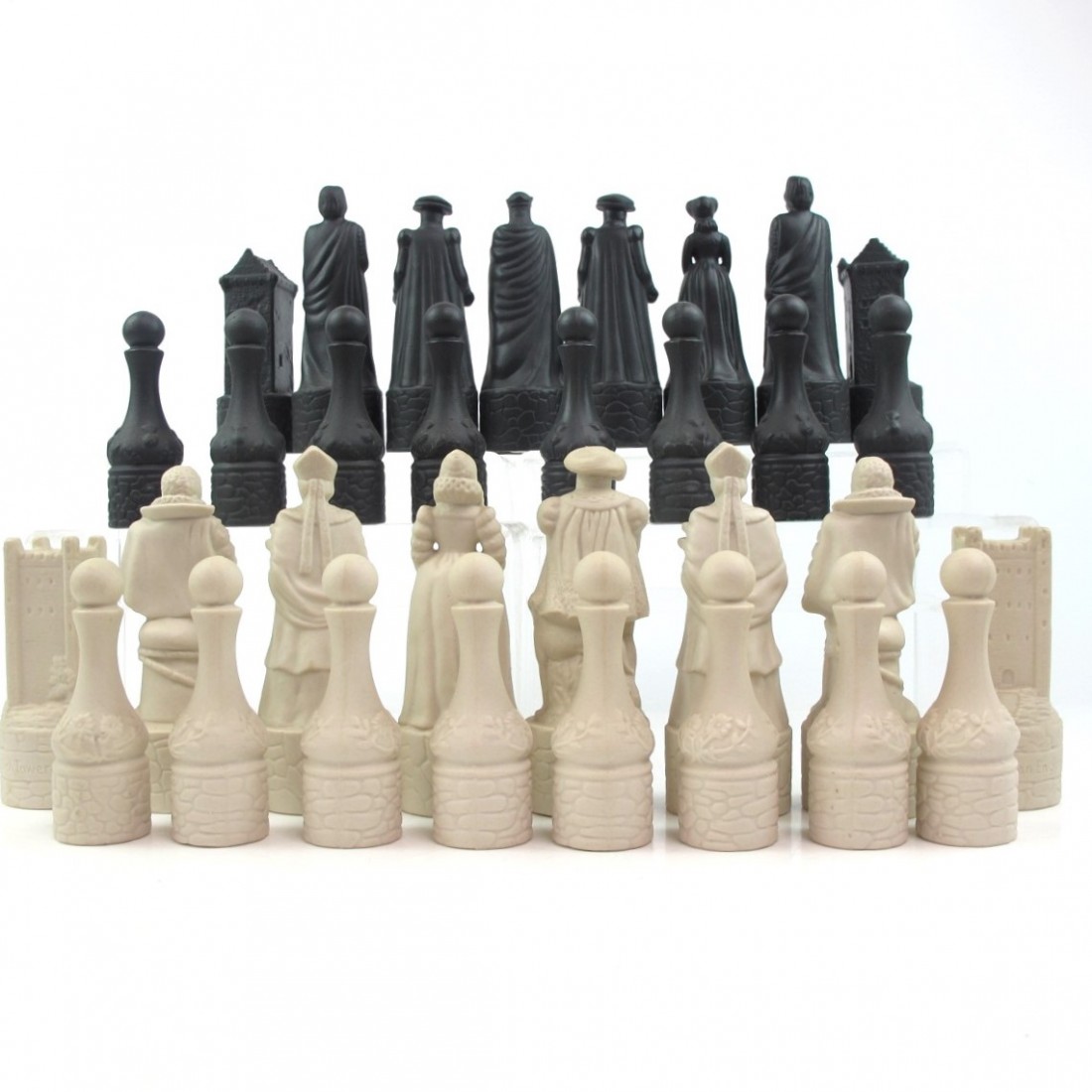 Beneagles Thistle and Rose Chess Collection Miniature Decanter