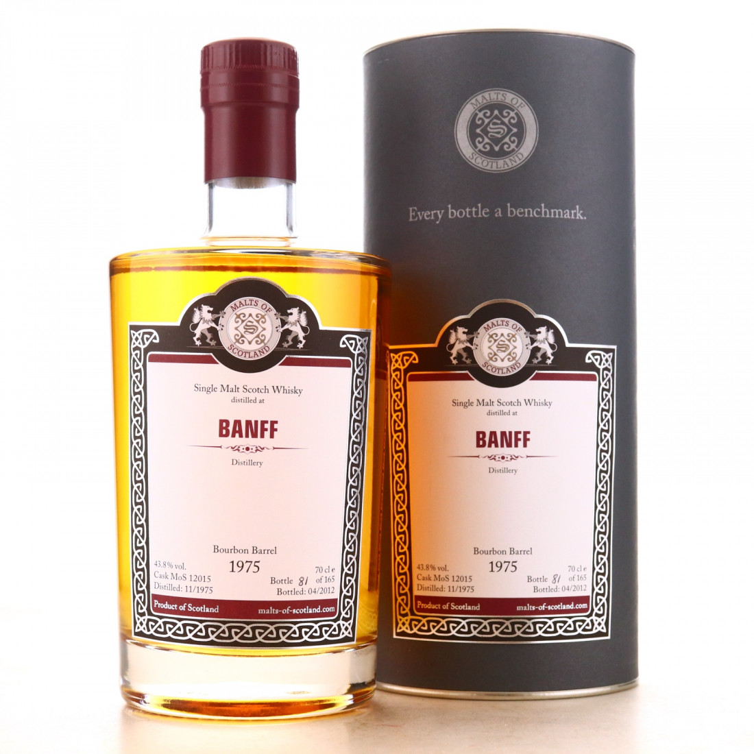 Banff 1975 Malts of Scotland Bourbon Barrel Whisky Auctioneer