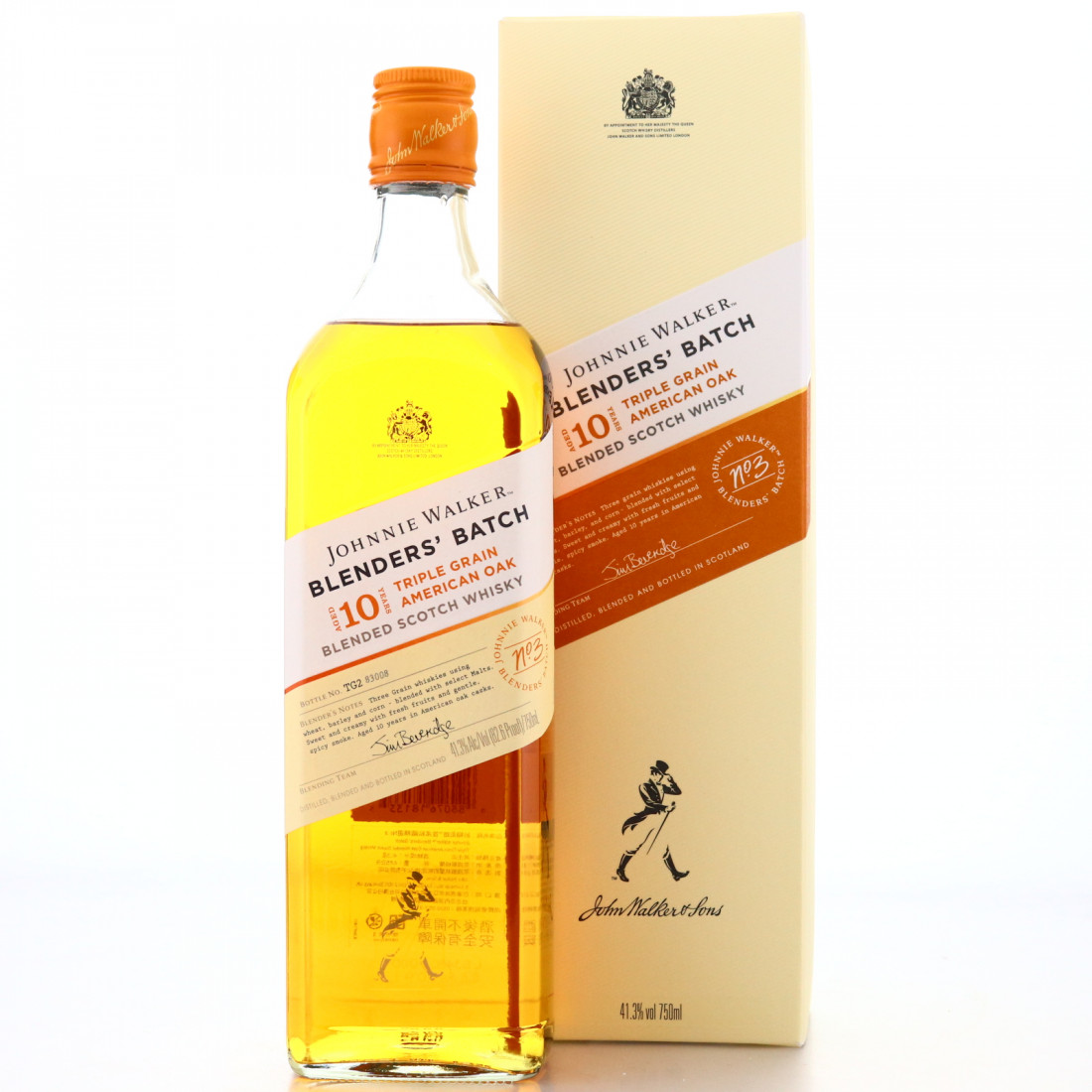 Johnnie Walker 10 Year Old Blenders' Batch 3 Triple Grain 75cl / US