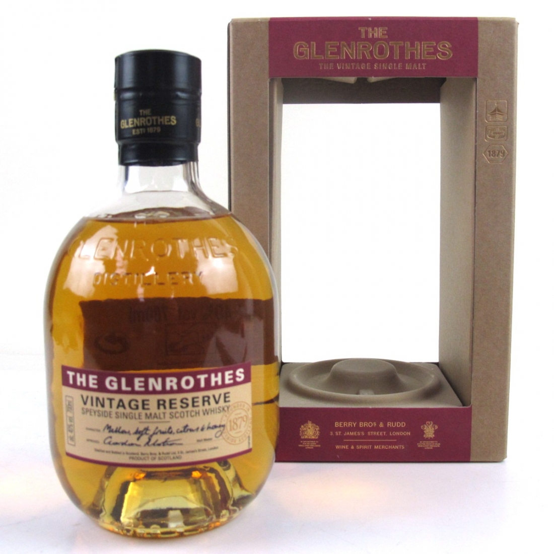 Glenrothes Vintage Reserve Whisky Auctioneer