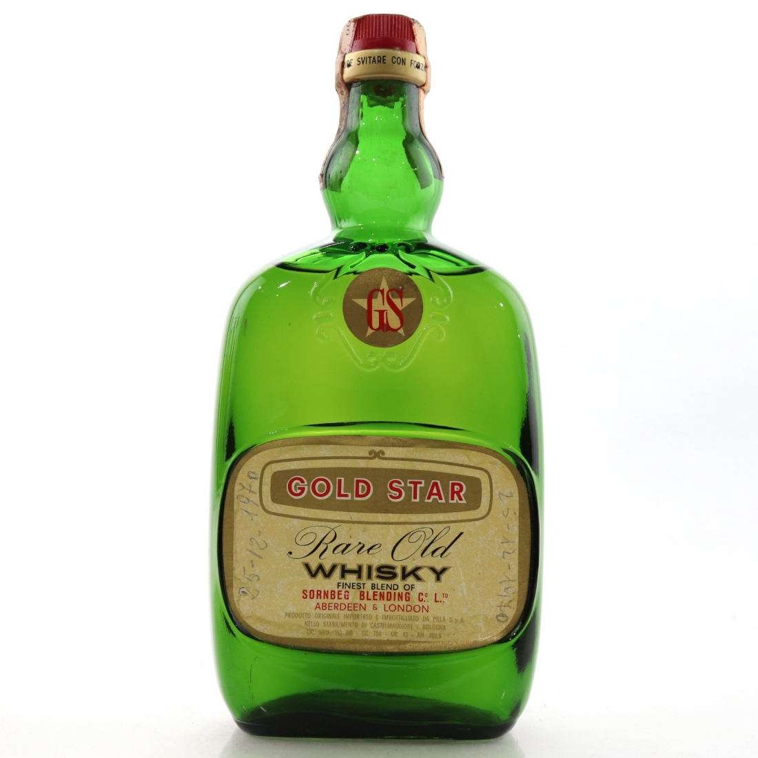 Gold Star Rare Old Whisky 1960s Whisky Auctioneer