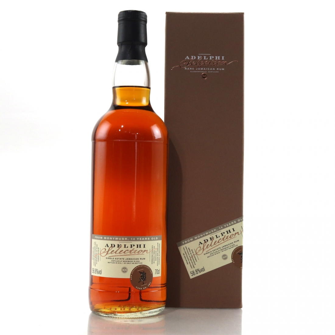 Monymusk 2003 Adelphi 14 Year Old Jamaican Rum Whisky Auctioneer