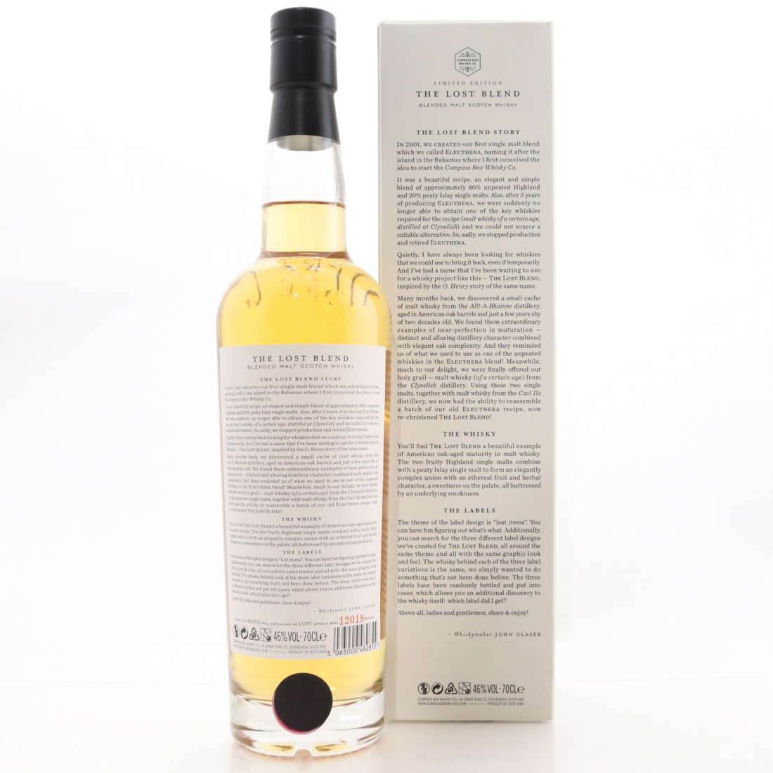 Compass Box The Lost Blend Whisky Auctioneer
