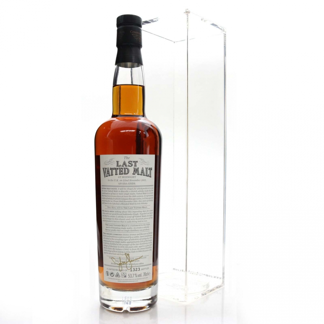 Compass Box Last Vatted Malt Whisky Auctioneer