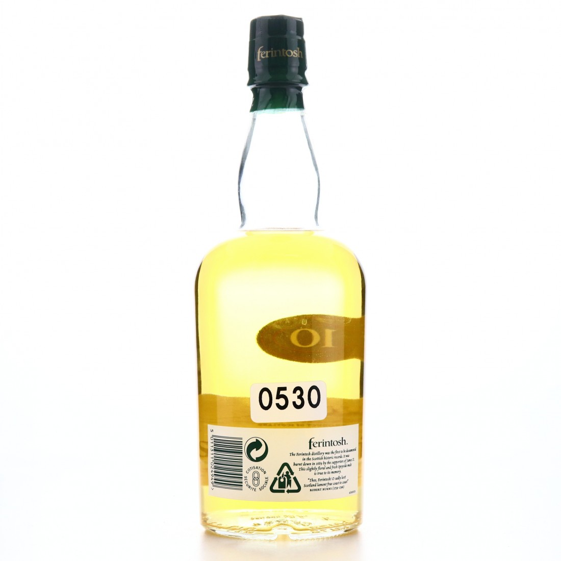 Ferintosh 10 Year Old Speyside Single Malt Whisky Auctioneer