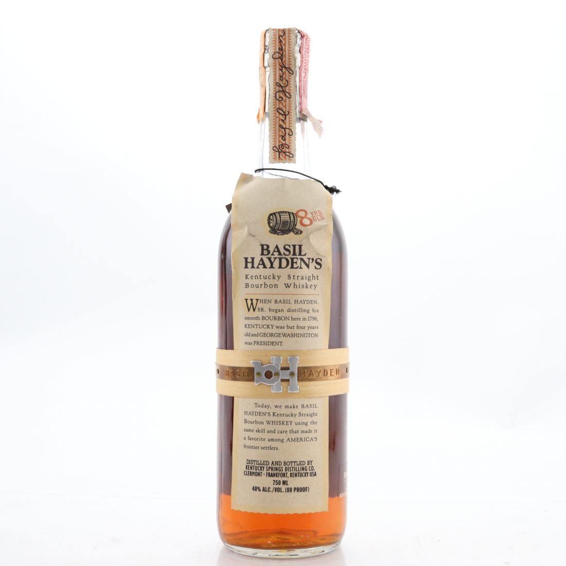 Basil Hayden's 8 Year Old Kentucky Straight Bourbon Whisky Auctioneer