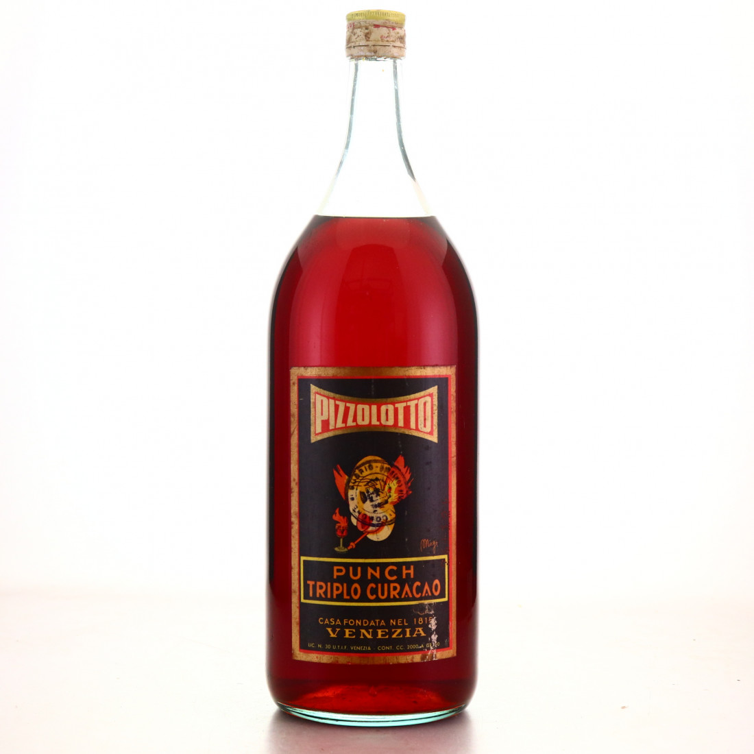 Pizzolotto Punch Liqueur 2 Litre 1960s Whisky Auctioneer