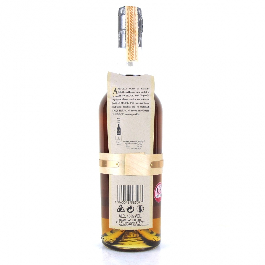 Basil Hayden's Kentucky Straight Bourbon Whiskey Whisky Auctioneer