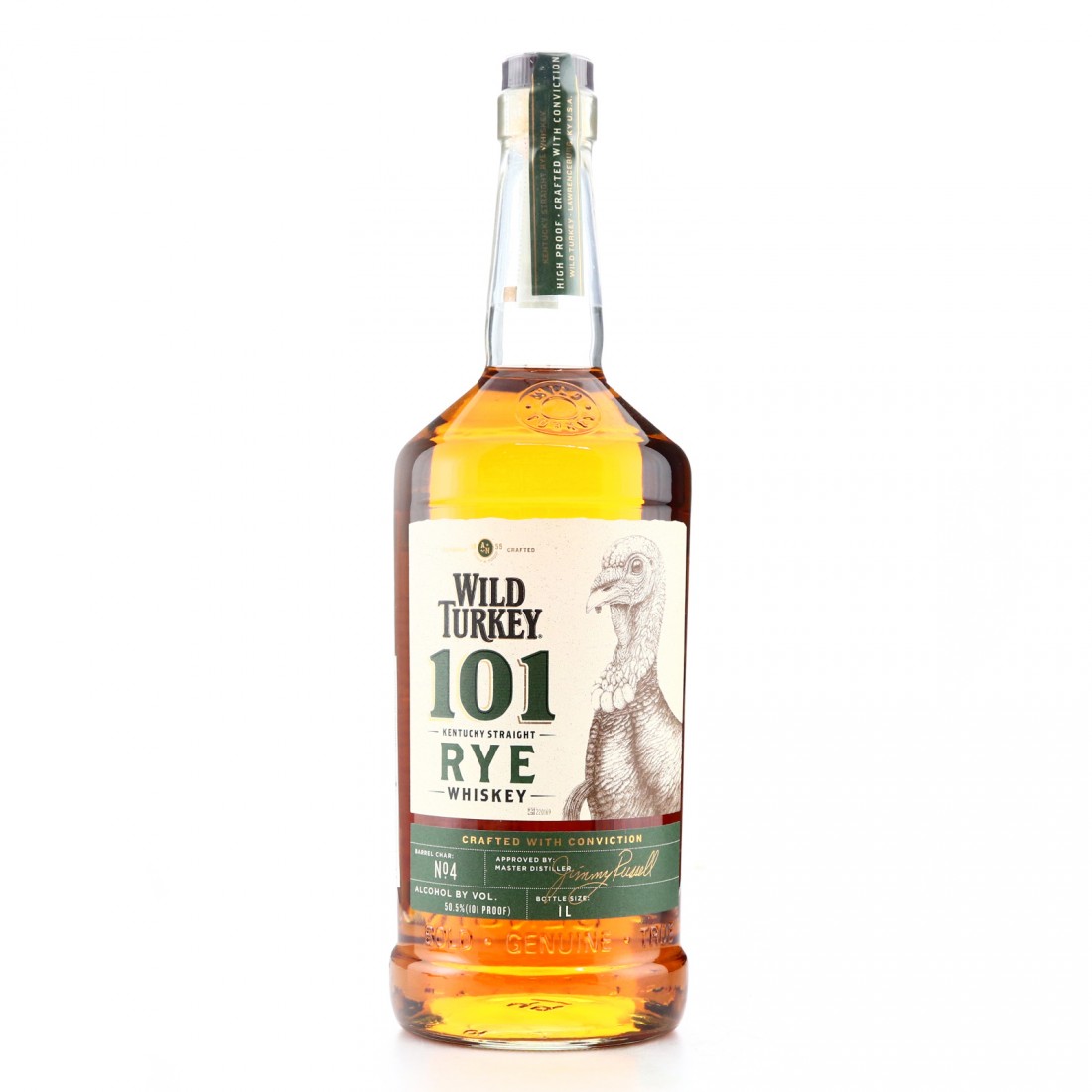 Wild Turkey 101 Proof Kentucky Straight Rye 1 Litre | Whisky Auctioneer