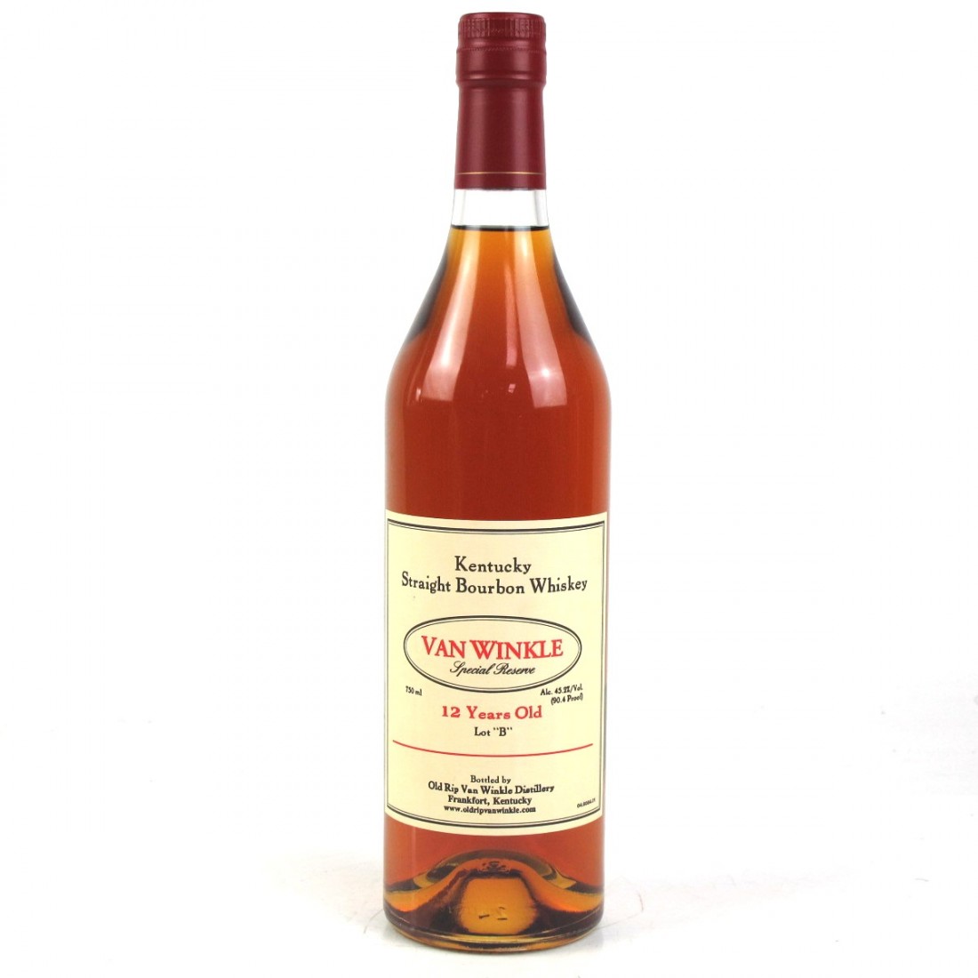 Pappy Van Winkle 12 Year Old Special Reserve Whisky Auctioneer