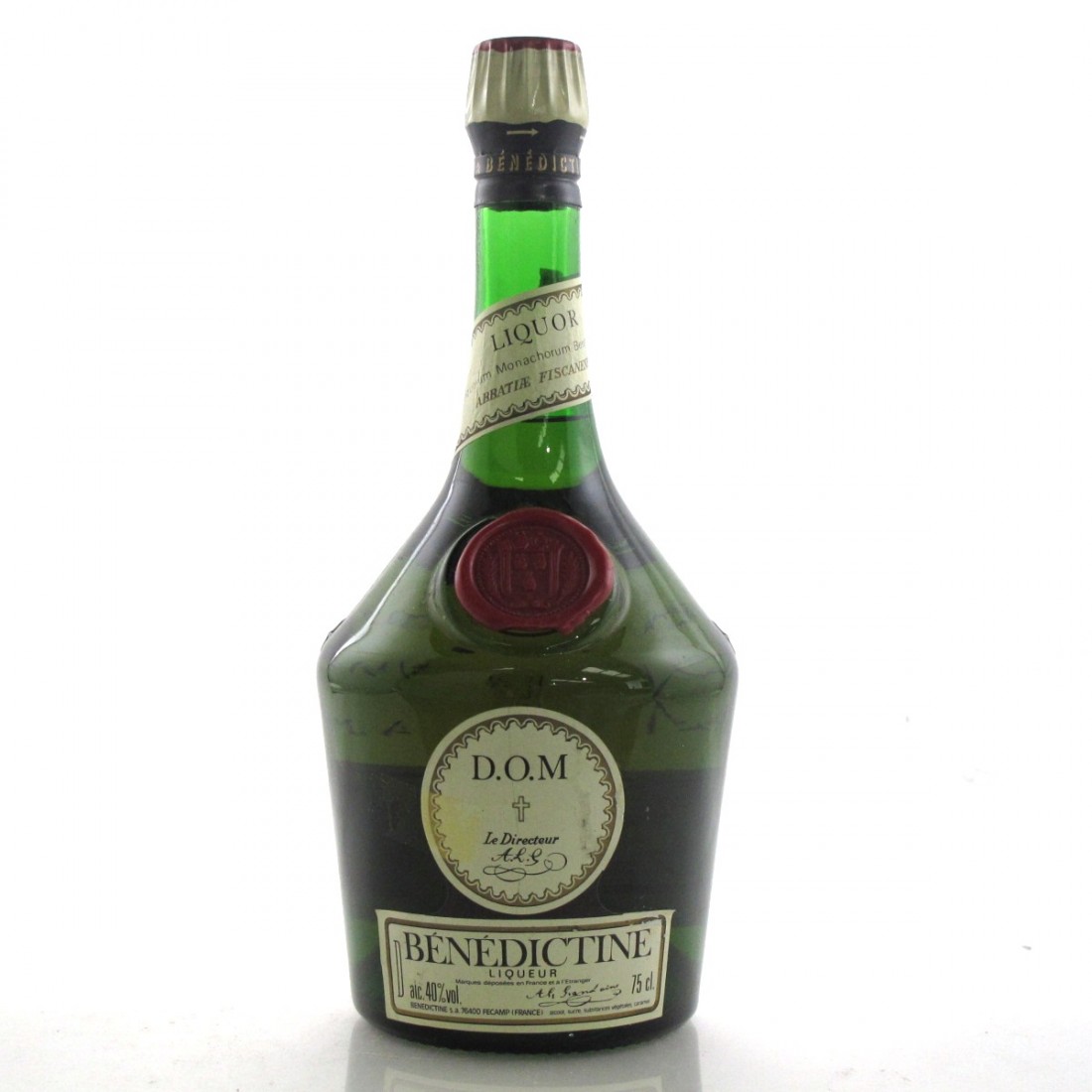 Benedictine D.O.M Liqueur Whisky Auctioneer