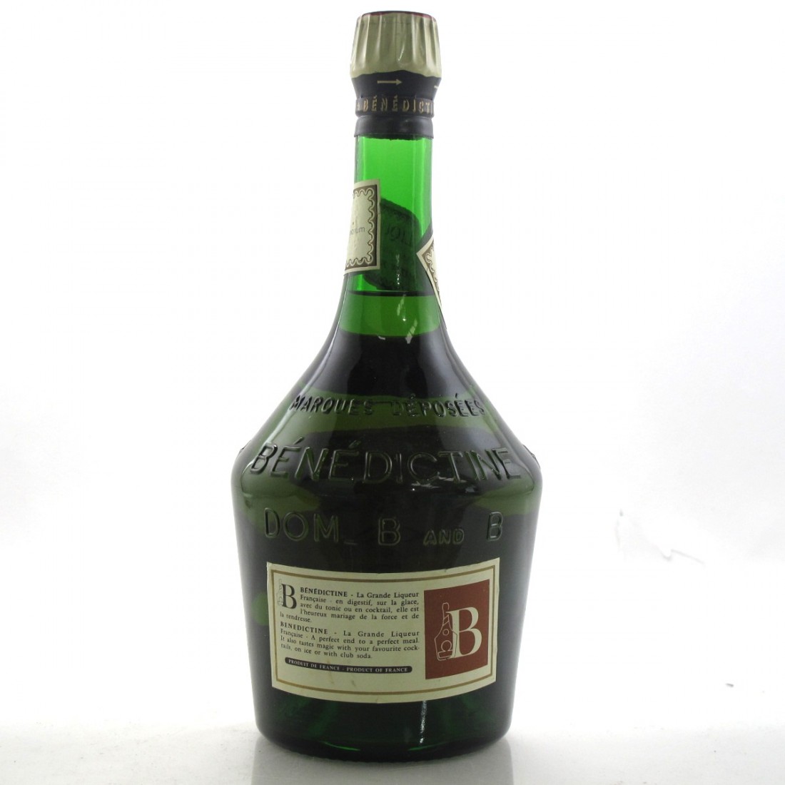 Benedictine D.O.M Liqueur Whisky Auctioneer