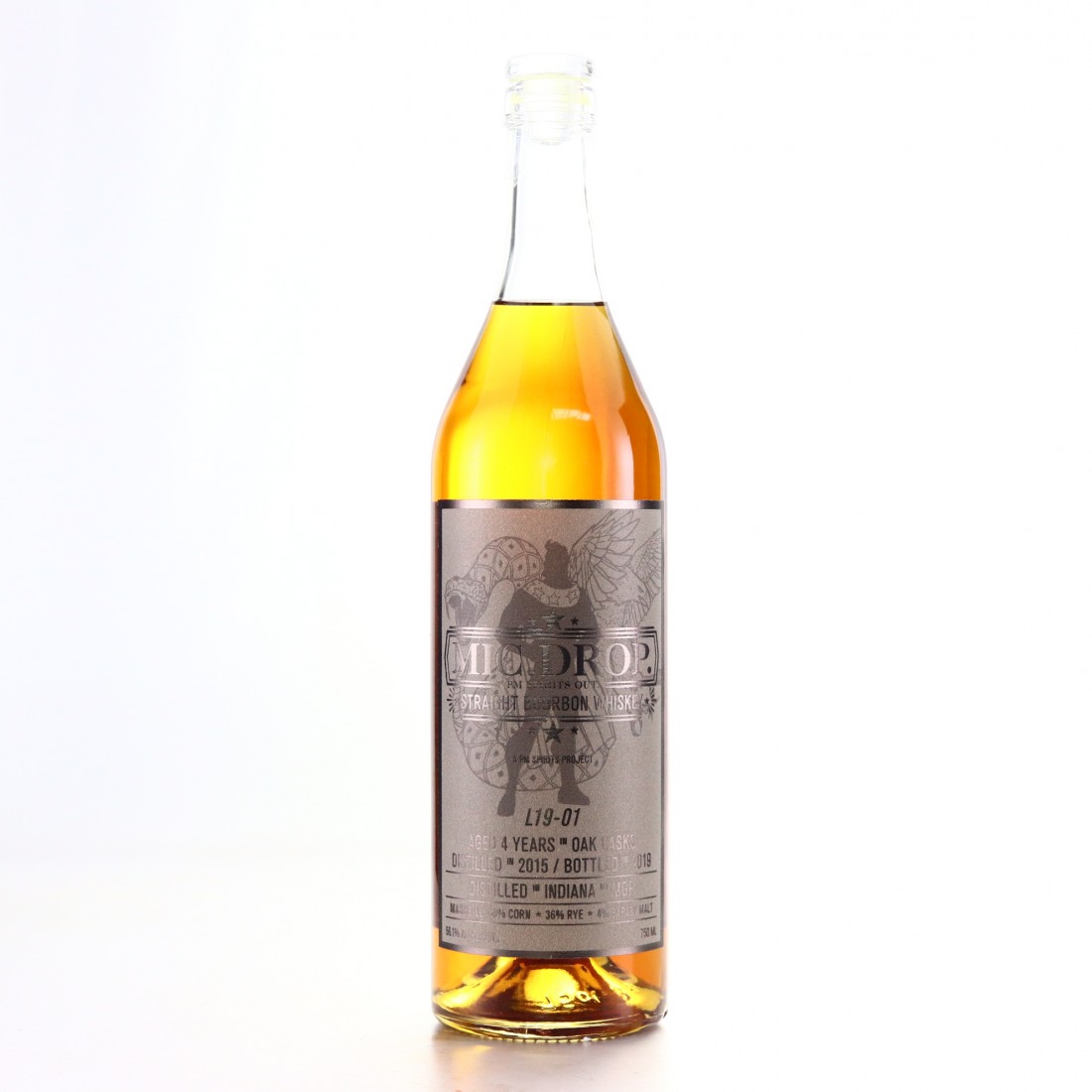 Mic Drop 4 Year Old Straight Bourbon Whisky Auctioneer