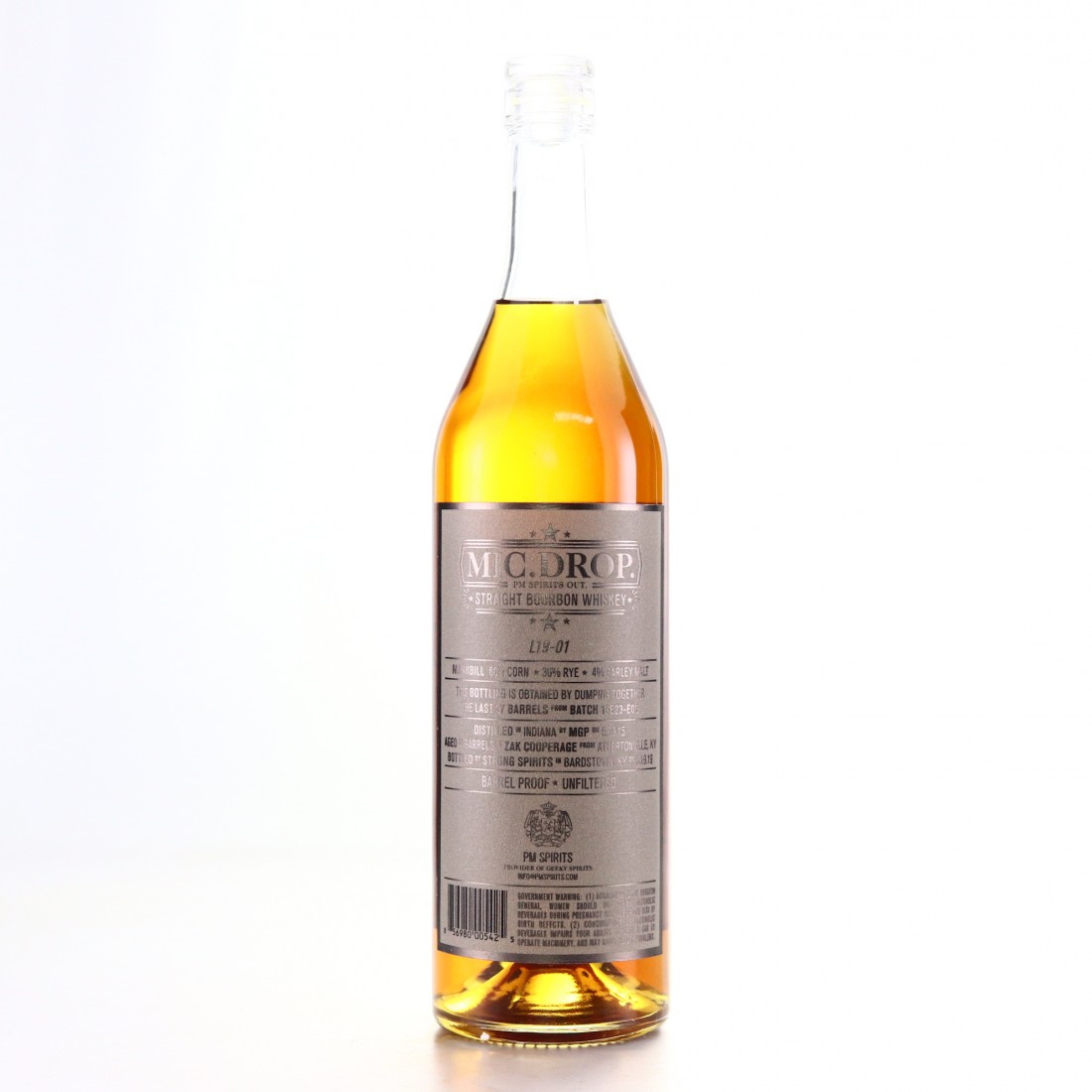 Mic Drop 4 Year Old Straight Bourbon Whisky Auctioneer