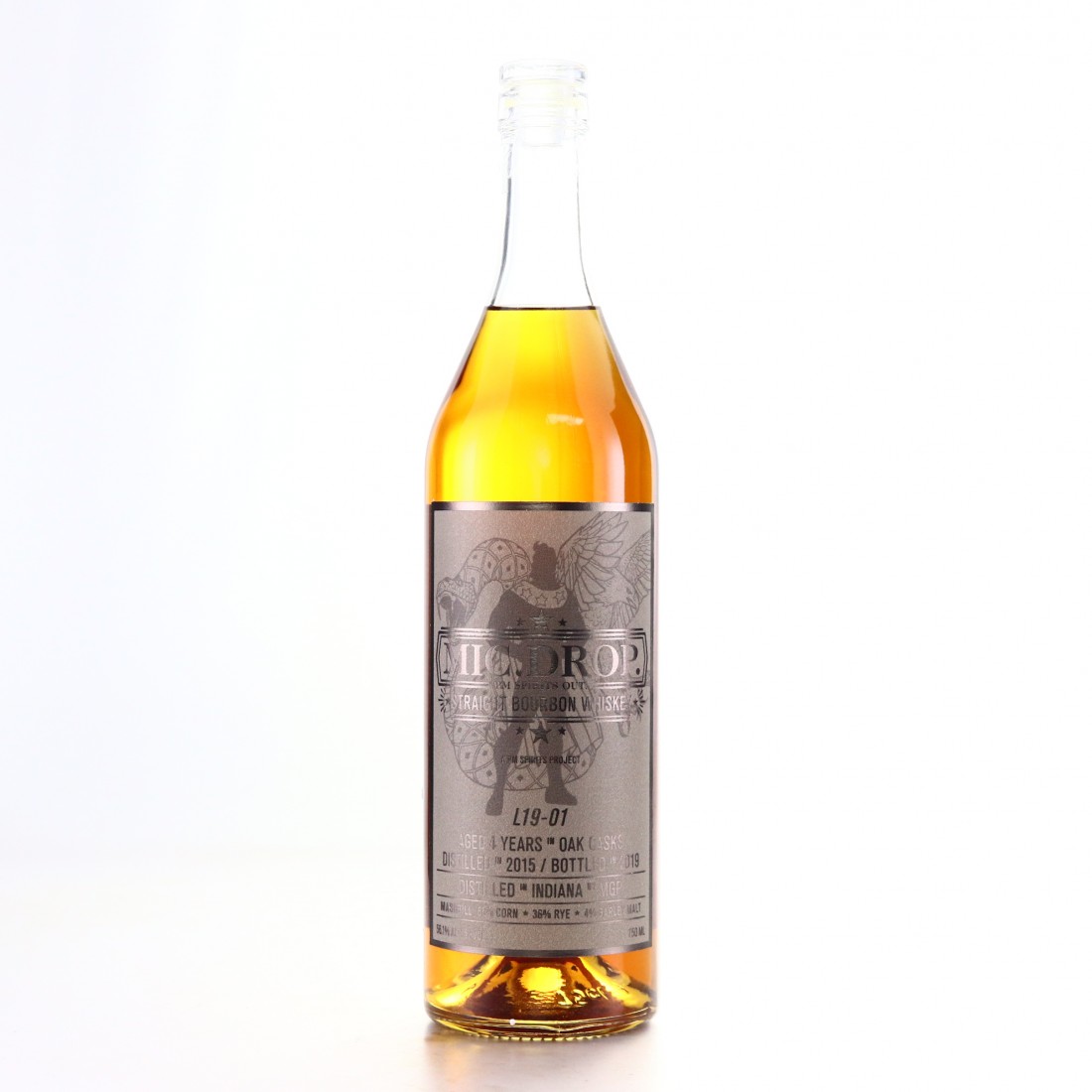 Mic Drop 4 Year Old Straight Bourbon Whisky Auctioneer