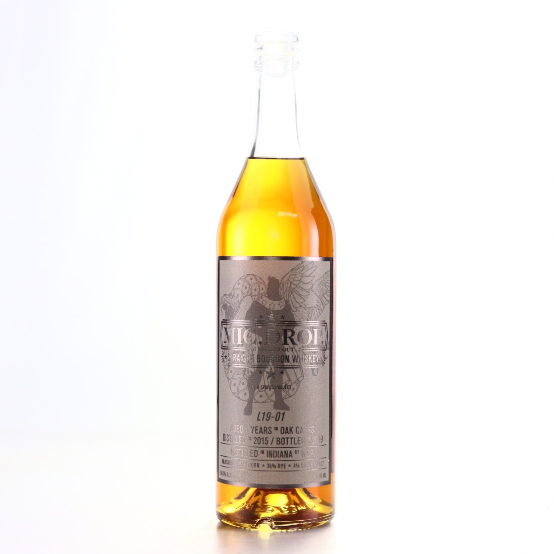 Mic Drop 4 Year Old Straight Bourbon Whisky Auctioneer