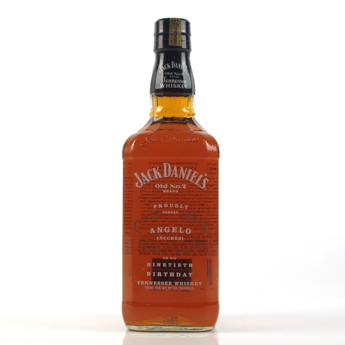 Jack Daniel's Angelo Lucchesi 90th Birthday Whisky Auctioneer