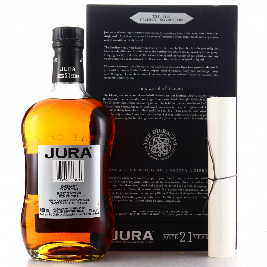 Jura 21 Year Old 200th Anniversary Whisky Auctioneer