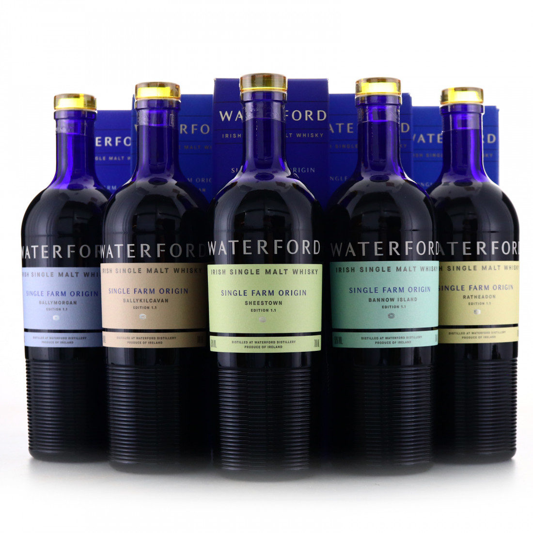 Waterford First Releases 5 x 70cl Whisky Auctioneer