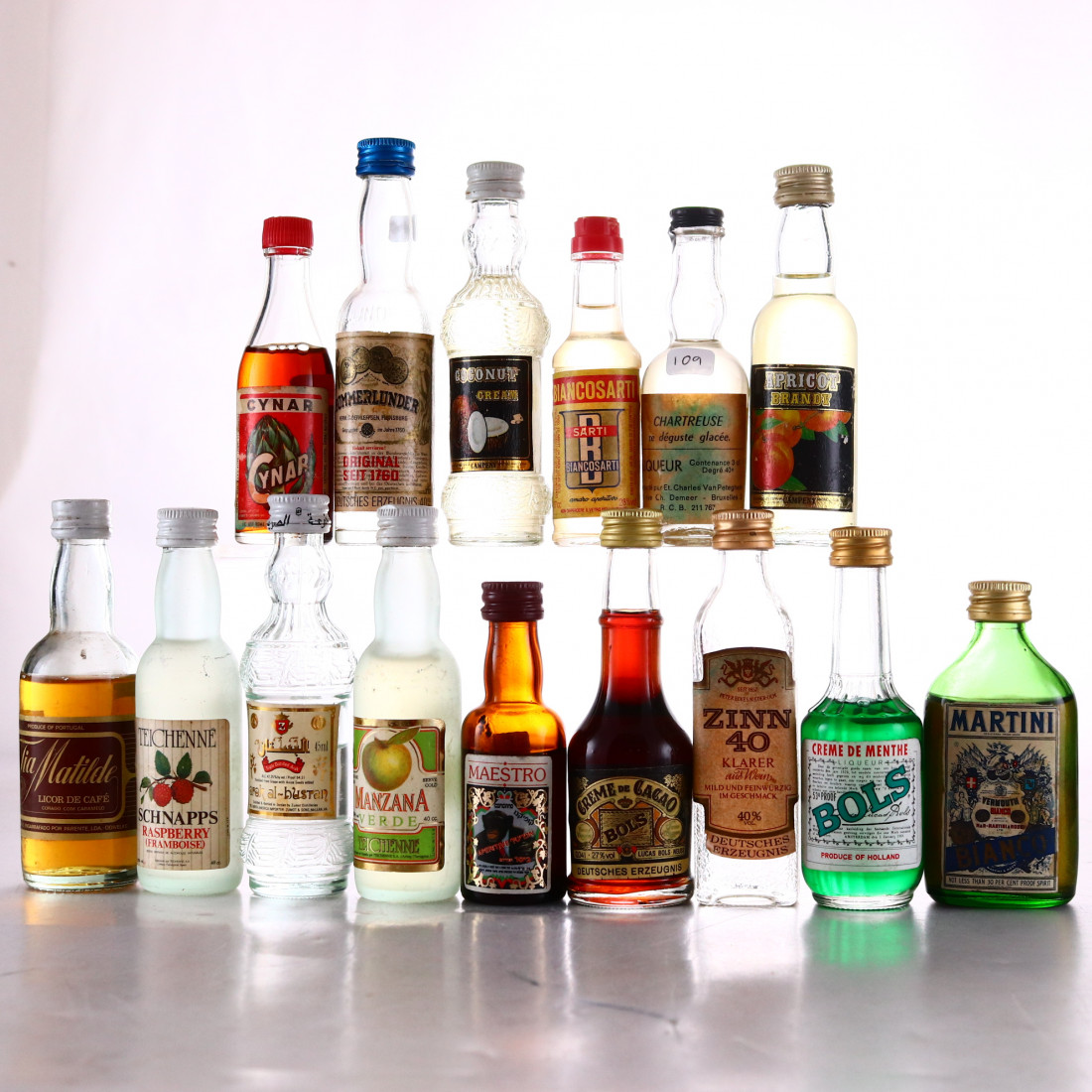 Liqueur Miniatures x 15 Whisky Auctioneer