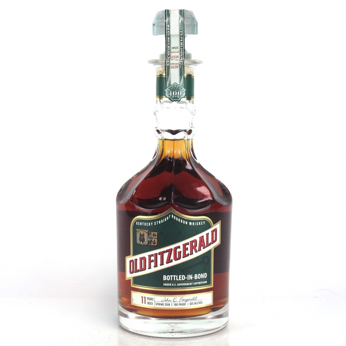Old Fitzgerald 2006 Bottled in Bond 11 Year Old Whisky Auctioneer