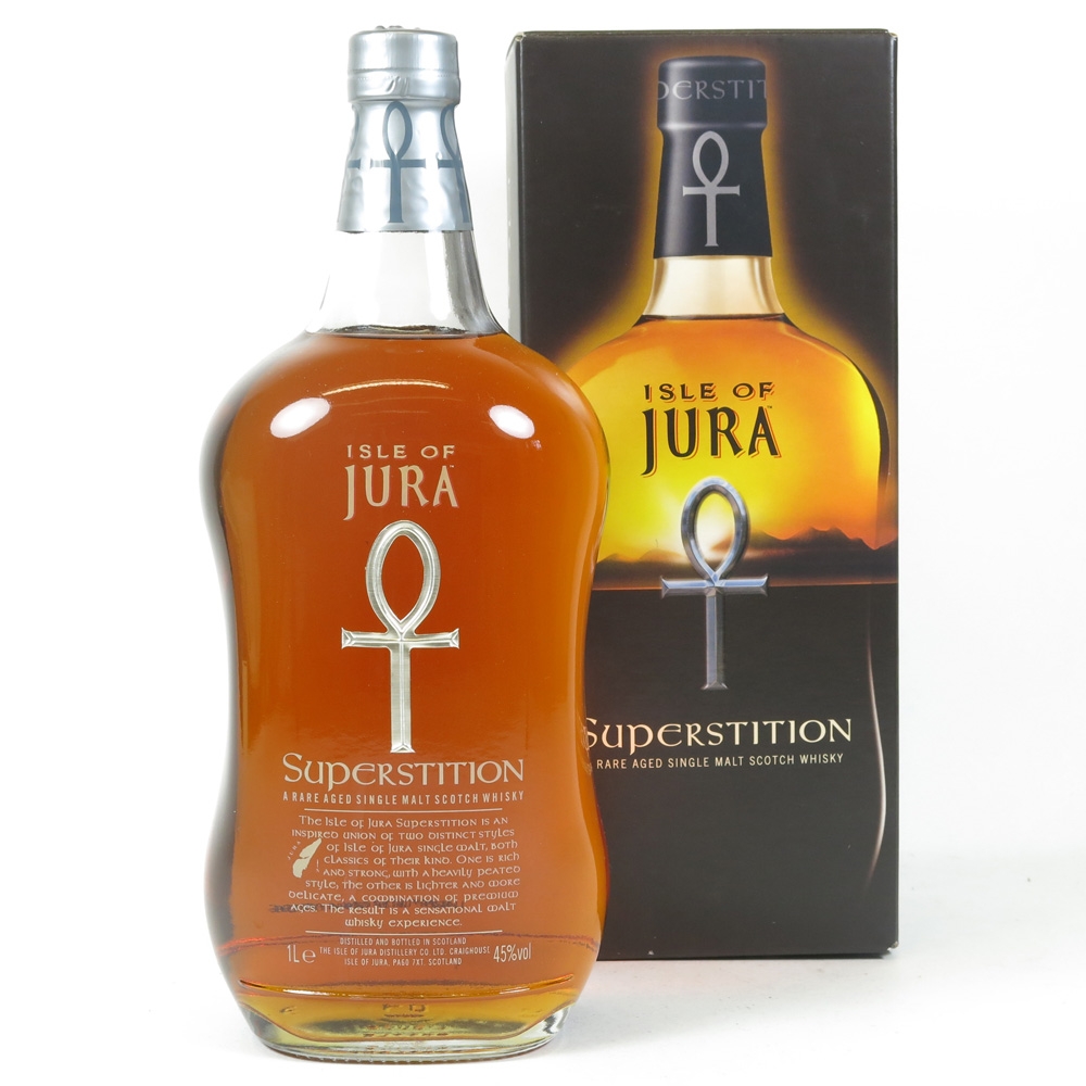 Jura Superstition 1 Litre (Old Style) Whisky Auctioneer