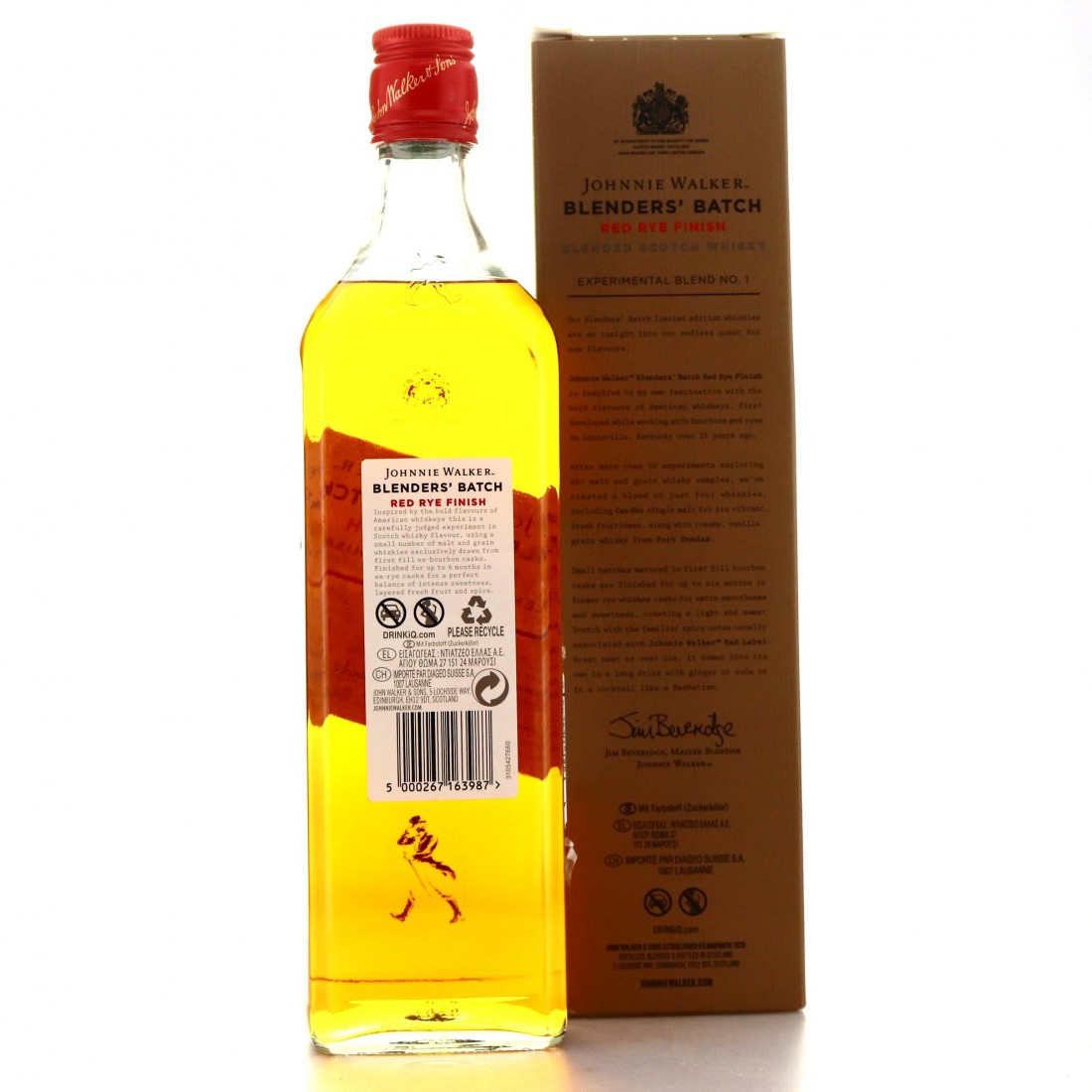 Johnnie Walker Blenders' Batch 1 Red Rye Finish Whisky Auctioneer