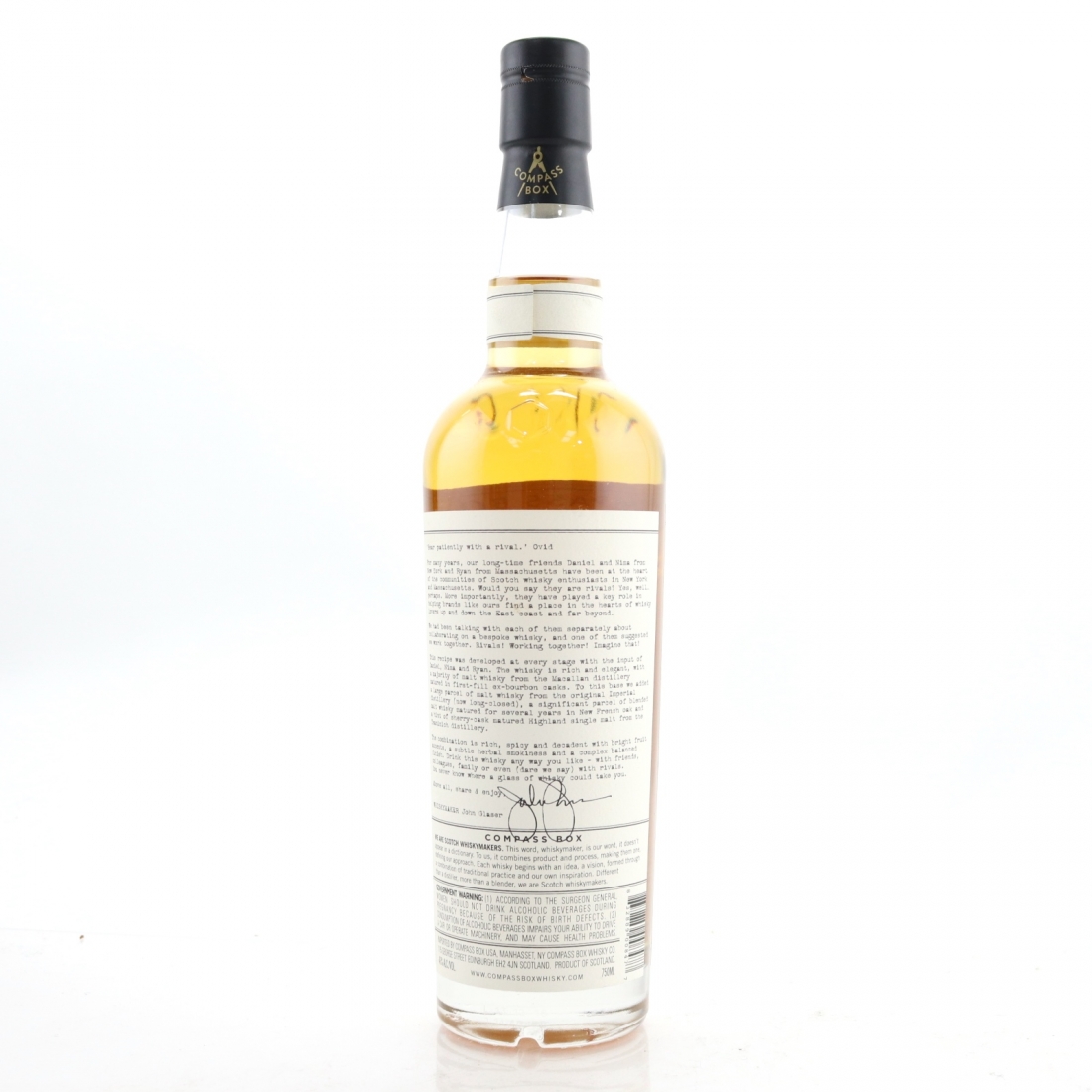 Compass Box Rivals 75cl / US Exclusive Whisky Auctioneer
