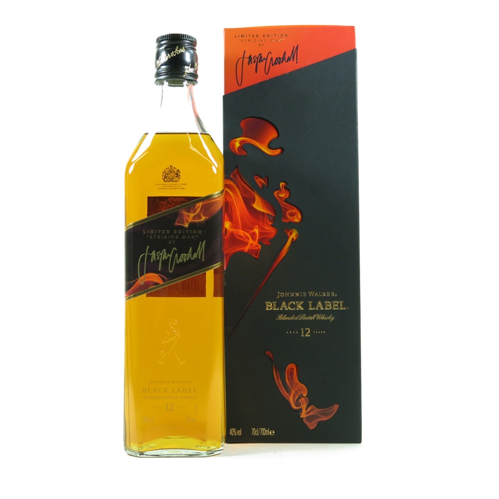 Johnnie Walker Black Label Jasper Goodall limited Edition Whisky