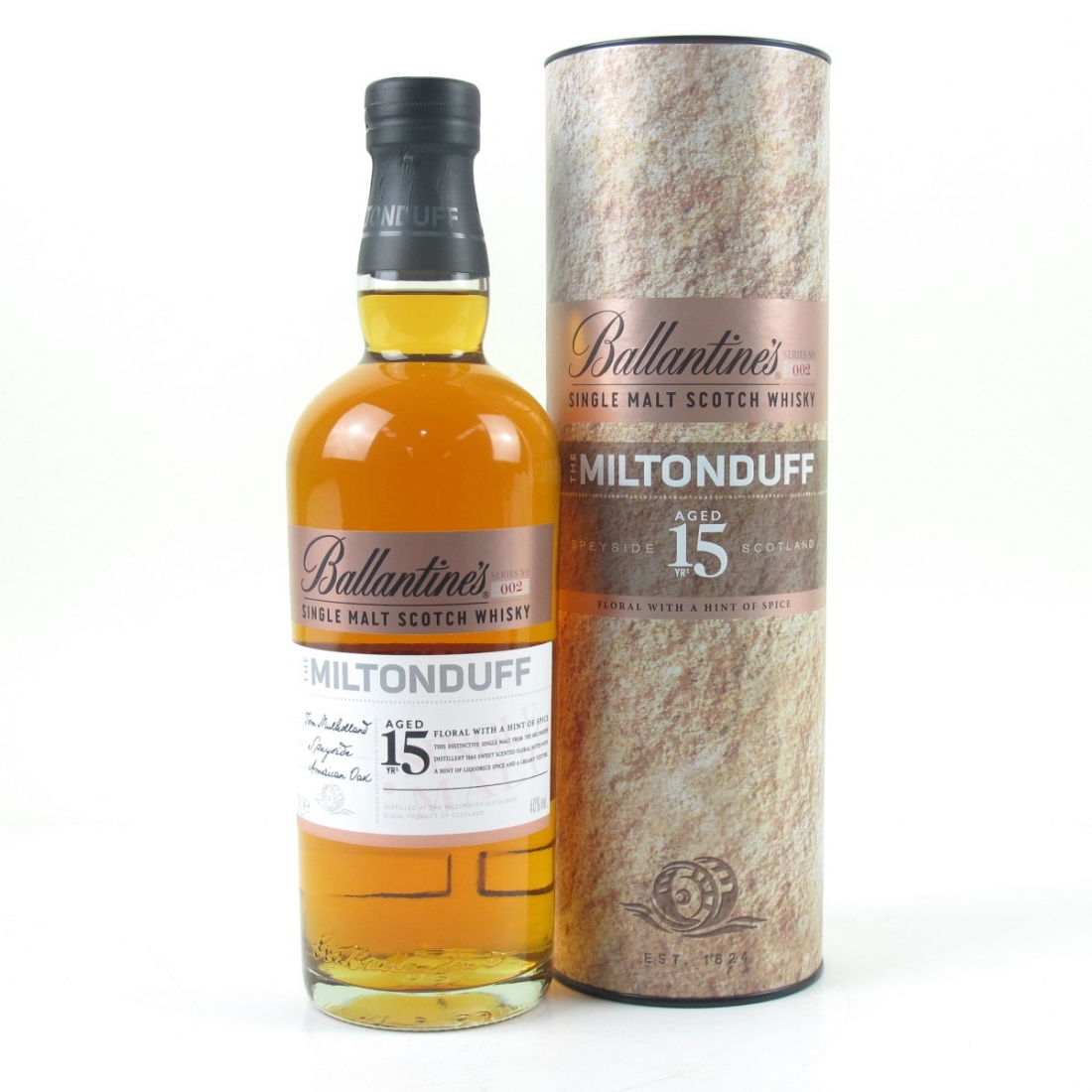 Miltonduff 15 Year Old Ballantine's Series No. 2 Whisky Auctioneer