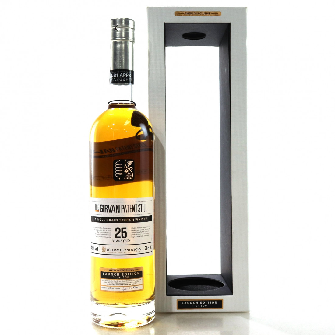 Girvan Patent Still 25 Year Old Launch Edition Whisky Auctioneer