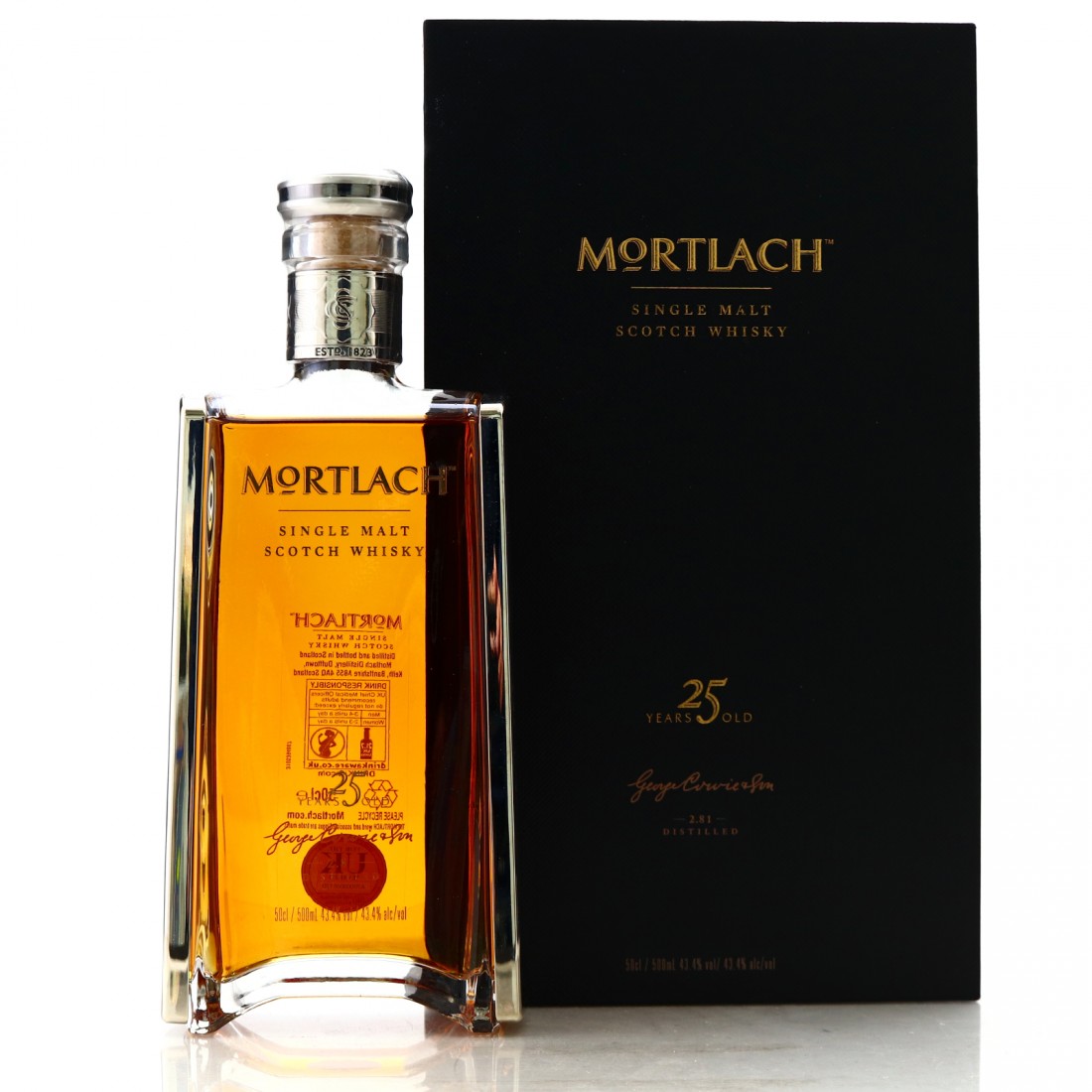 Mortlach 25 Year Old 50cl Whisky Auctioneer