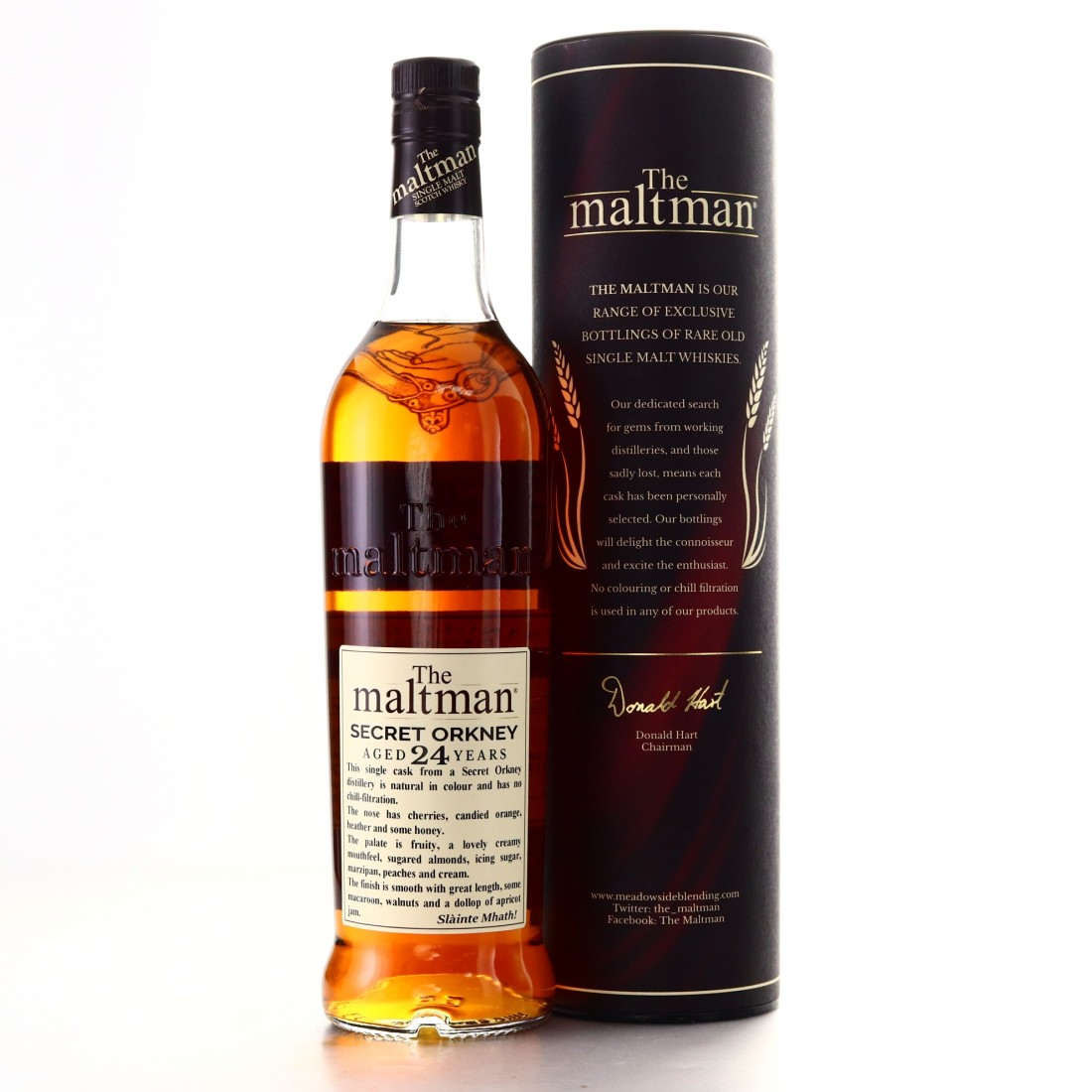 Secret Orkney Single Malt 1995 Maltman 24 Year Old | Whisky Auctioneer