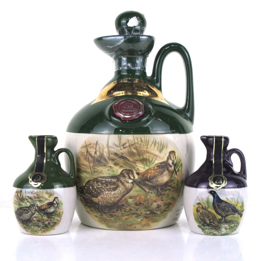 Rutherford's De Luxe Decanter / With Two Miniatures | Whisky Auctioneer