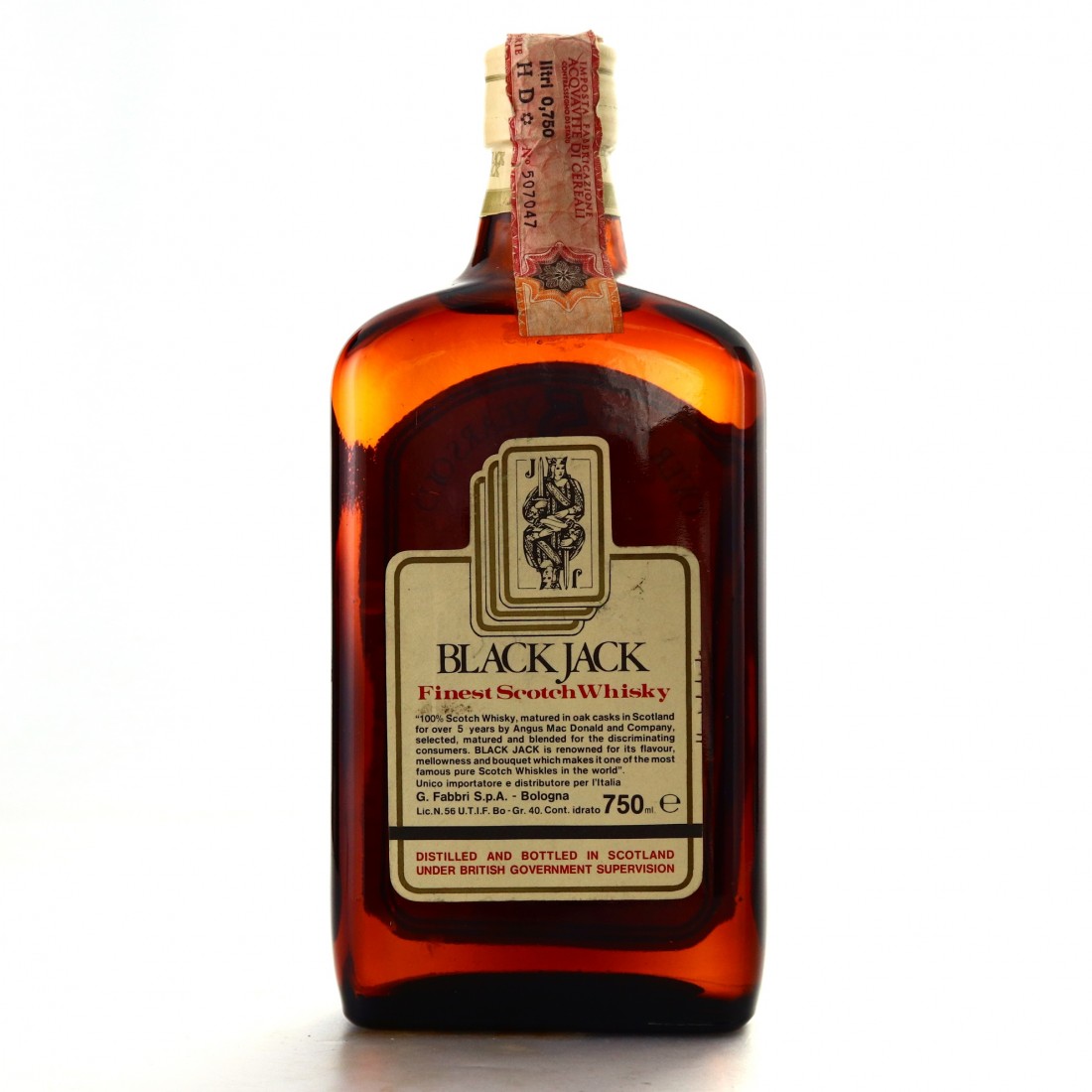 Black Jack 5 Year Old Scotch Whisky 1980s Whisky Auctioneer