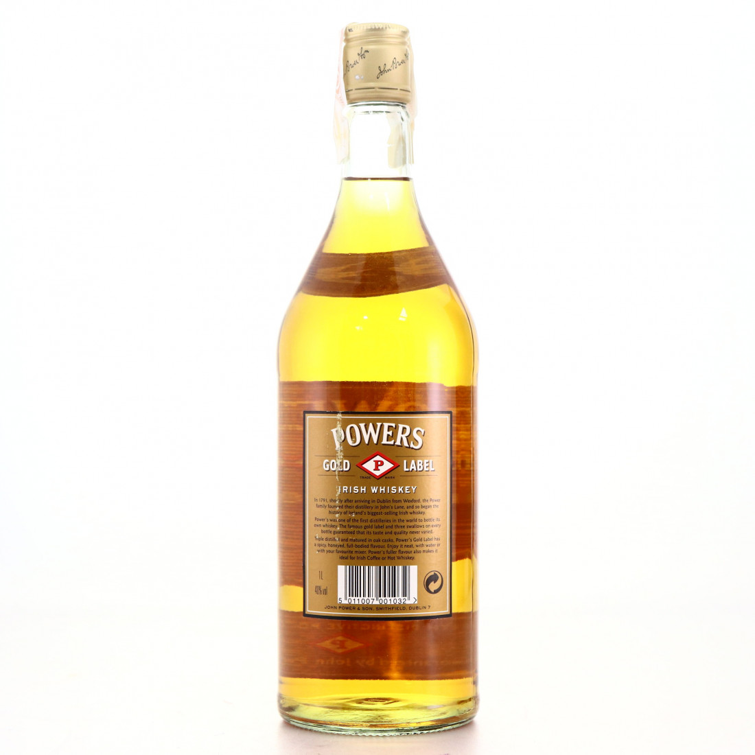 Powers Gold Label 1 Litre 1980s Whisky Auctioneer