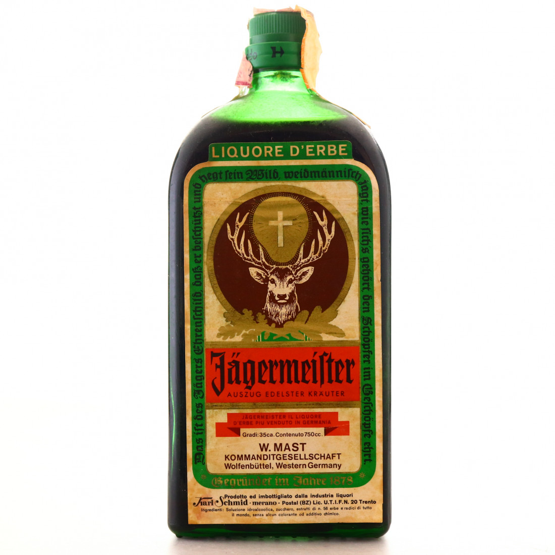 Jagermeister 1970s Whisky Auctioneer