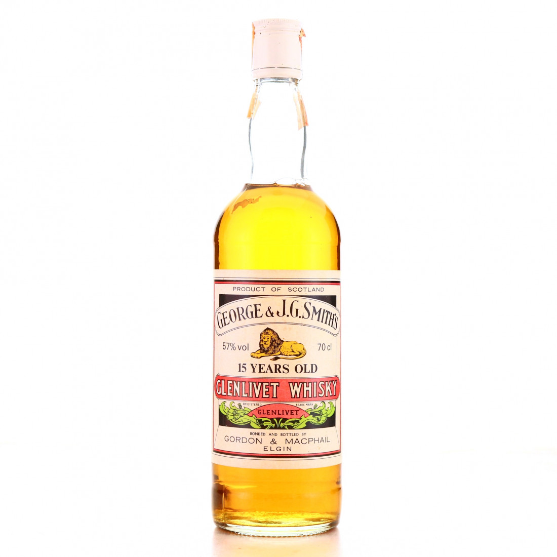 Glenlivet 15 Year Old Gordon and MacPhail 57 Whisky Auctioneer