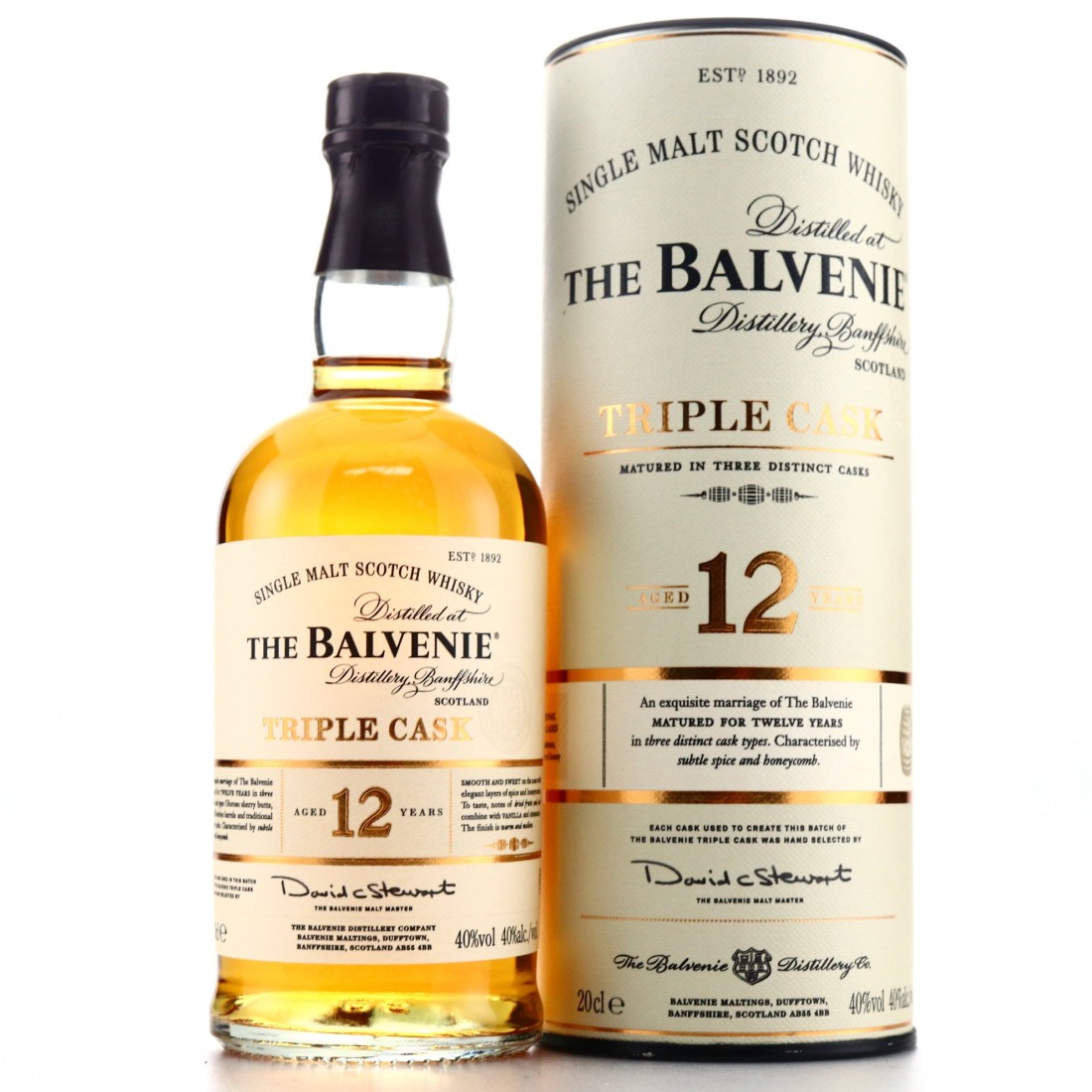 Balvenie 12 Year Old Triple Cask 20cl | Whisky Auctioneer